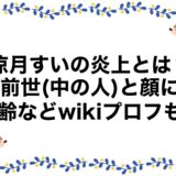 涼月すいの炎上とは？前世(中の人)と顔に年齢などwikiプロフも！