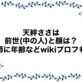 天絆ささはの前世(中の人)と顔は？絵師に年齢などwikiプロフも！