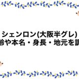 シェンロン(大阪半グレ)の年齢や本名・身長・地元を調査